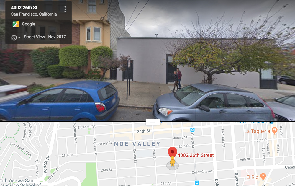 Google map and street view of office. Click to go to Google maps.
